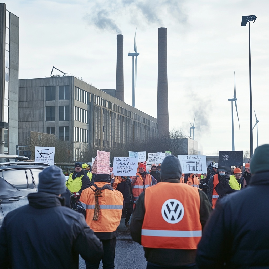 VW-Mitarbeiterproteste gegen Werksschließungen werfen Fragen zur Transformation in der Automobilbranche auf. Wie lassen sich Arbeitsplätze und Innovationen vereinen?