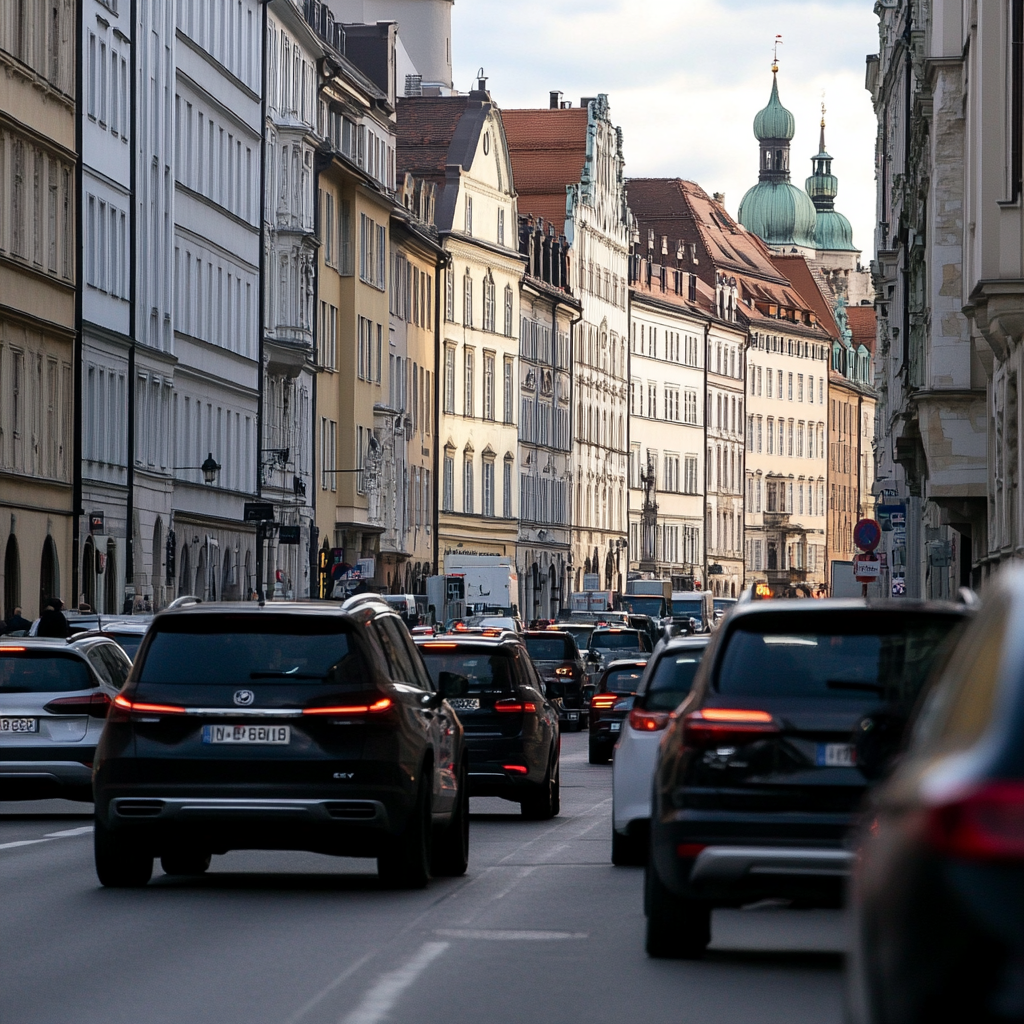 München kämpft mit hoher Autodichte. Warum Wasserstoffautos langfristig die bessere Lösung im Vergleich zu Elektroautos sind.
